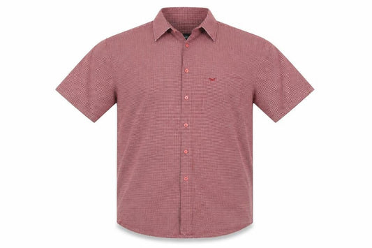 Wolsey Men's Red Check Casual Shirt L