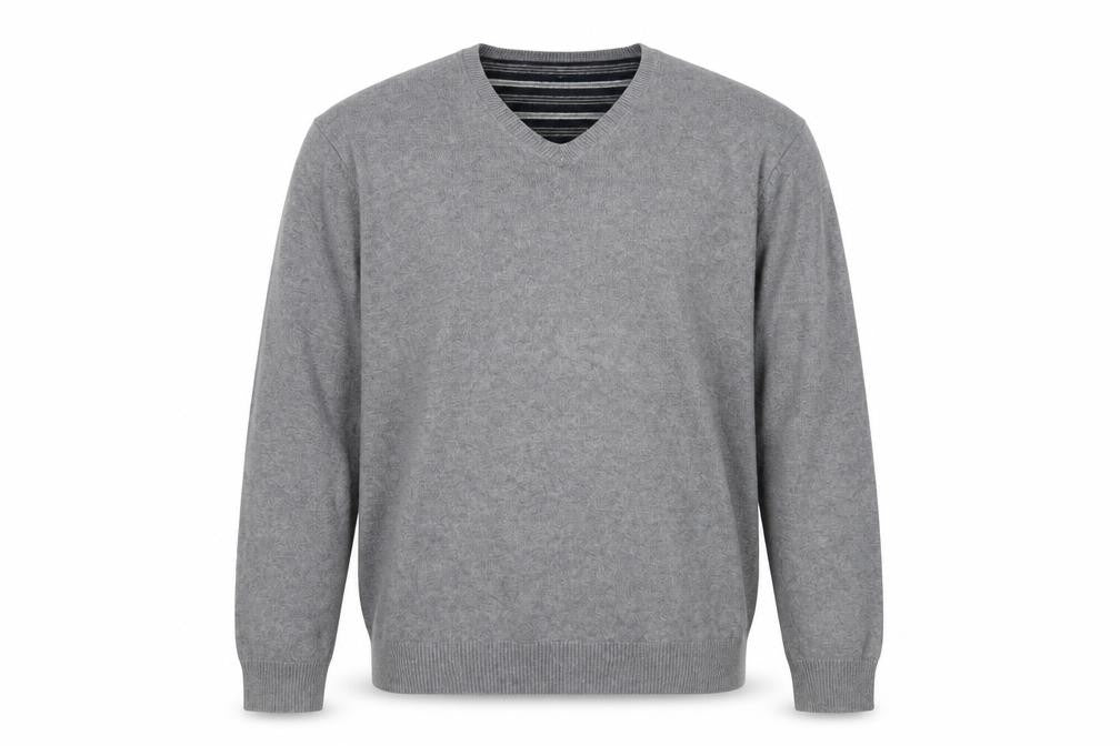 Marks & Spencer Men's XL Grey Cotton Pullover Jumper