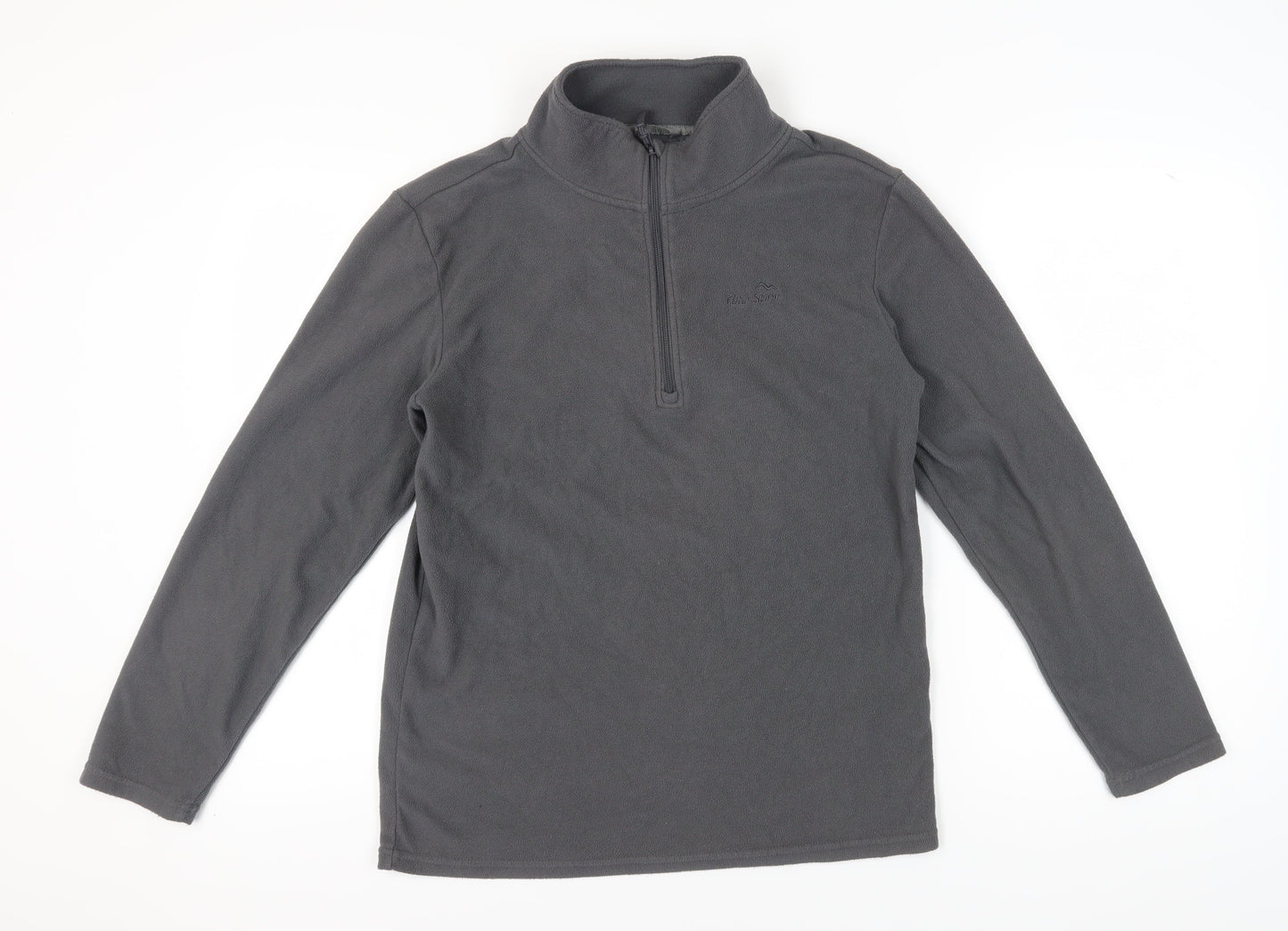 Peter Storm Men's Grey XS Fleece 1/4 Zip Sweatshirt