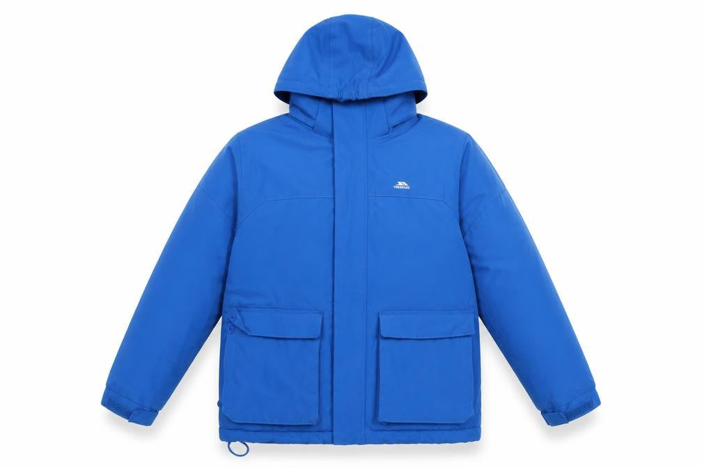 Trespass Boys' Blue Parka 12Y Winter Waterproof Jacket