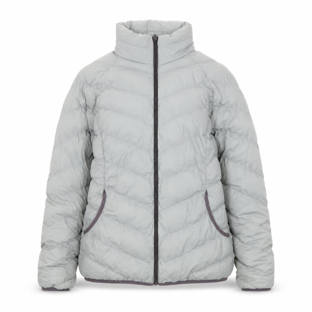 Kyou Women’s Grey Puffer Jacket L Regular Fit