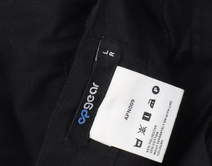 Gear Womens Black Cargo Trousers L Button Pockets