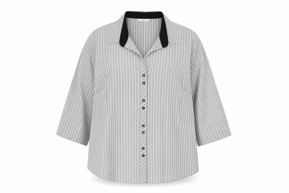 Marks & Spencer Women's Grey Button-Up Size 22