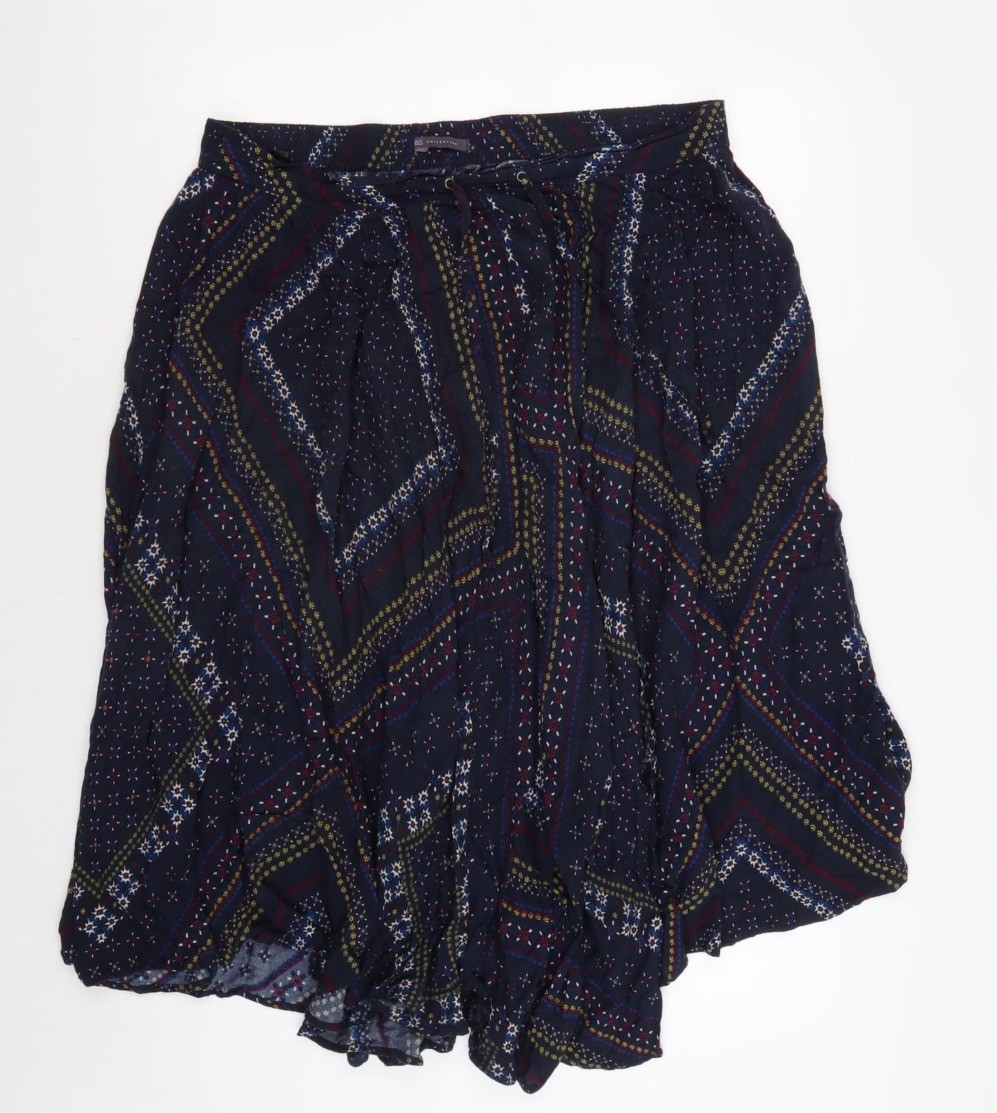 Marks and Spencer Women's Geometric Skirt, Size 16