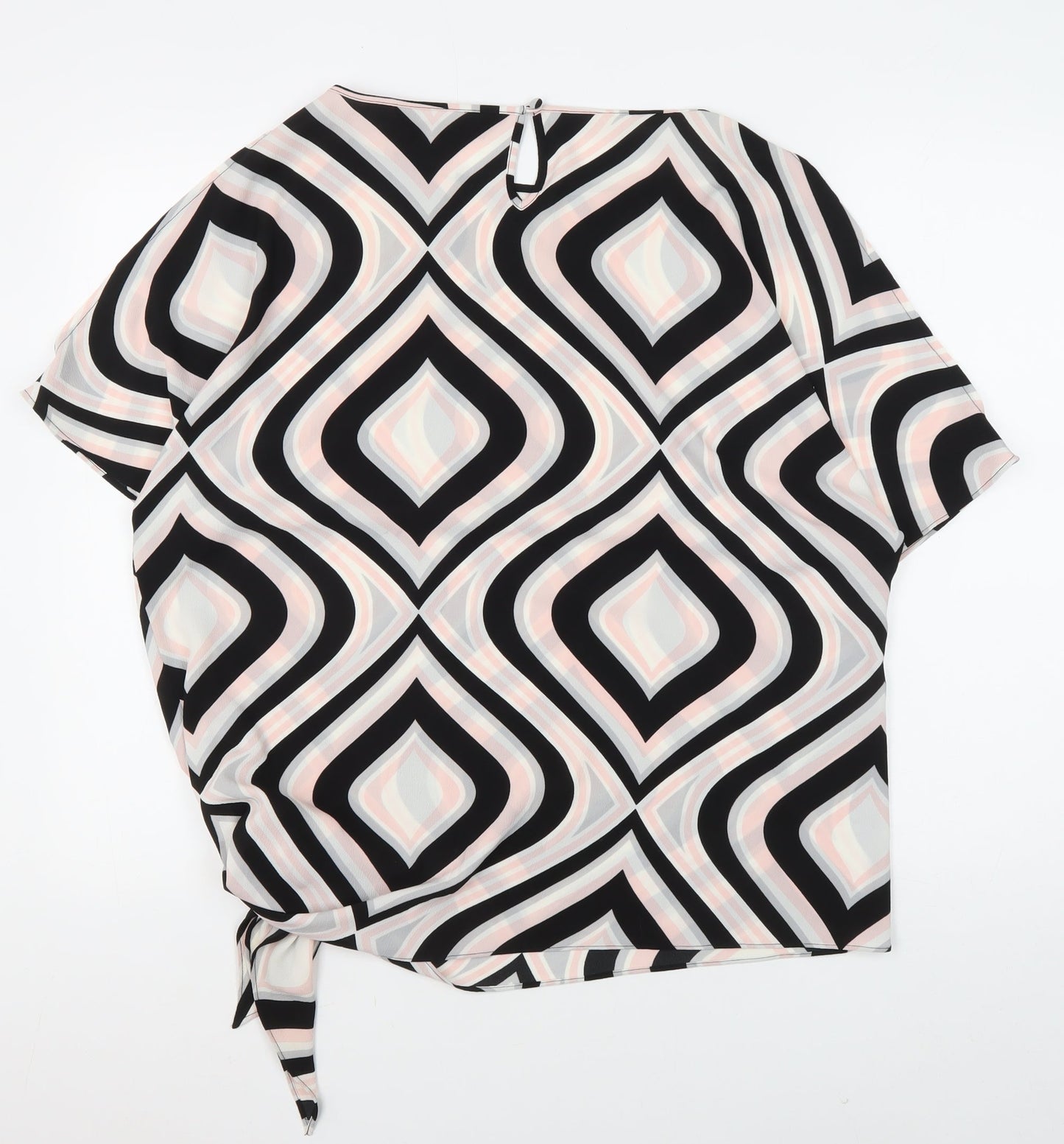 Principles Women's Multicoloured Geometric Blouse - Size 14
