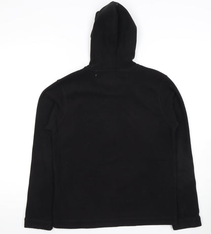 Regatta Teens Black Fleece Jacket Full Zip Size 34