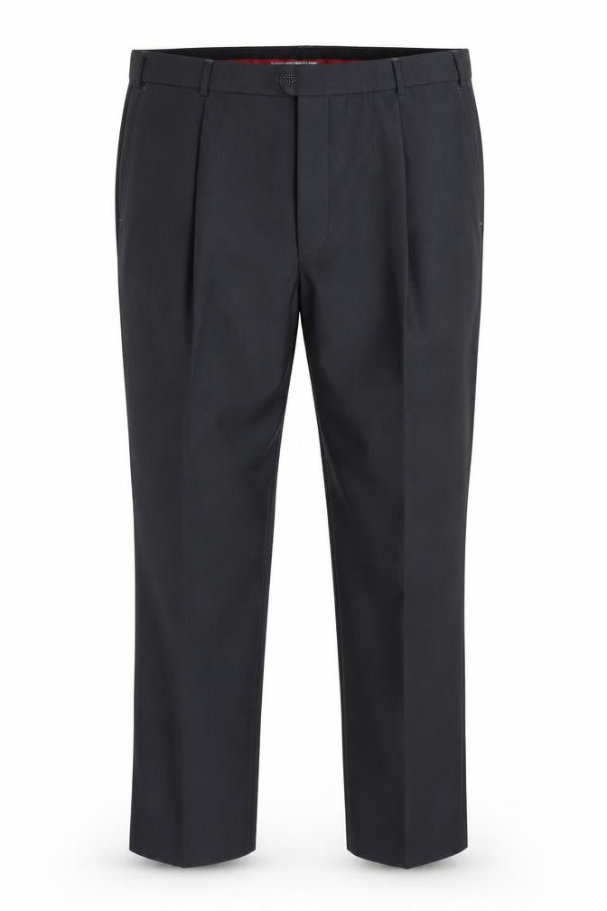 Bäumler Men's Black Dress Pants Size 42 Formal Trousers