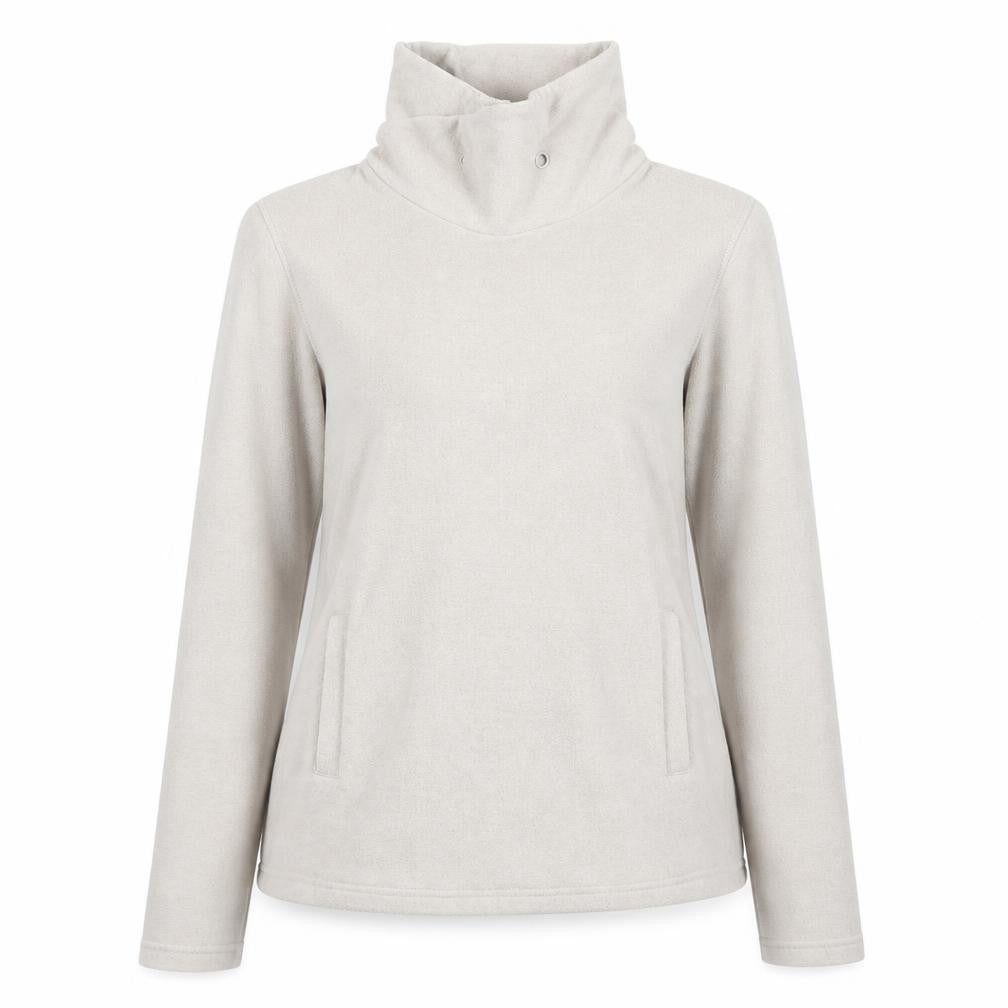 Mountain Warehouse Women's Beige Cowl Neck Sweatshirt Size 10