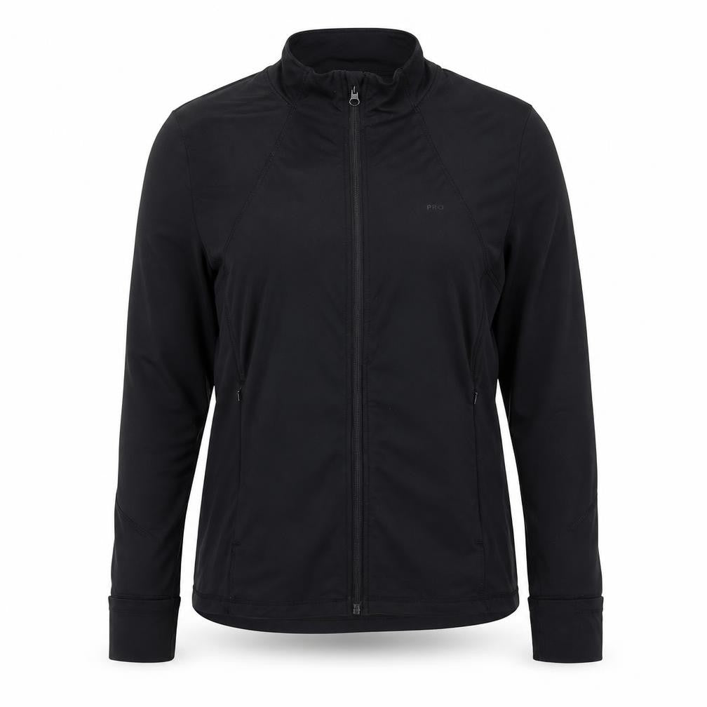 USA PRO Women's Black Full Zip Sweatshirt Size 16