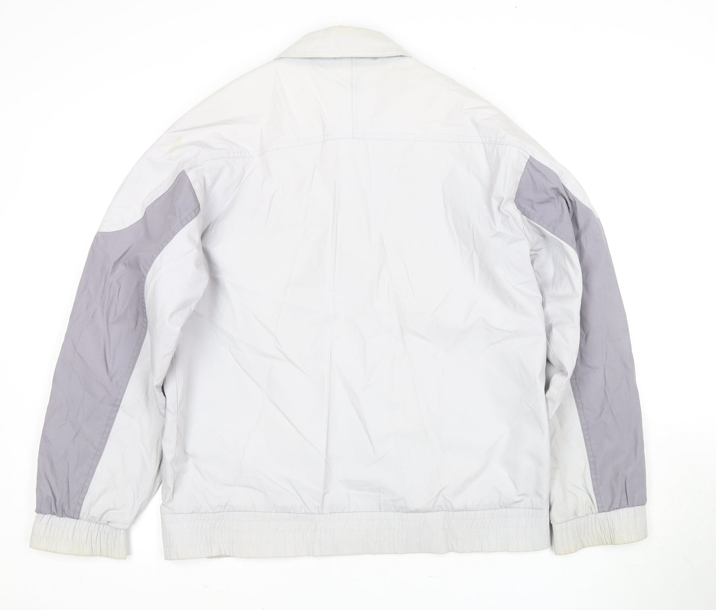 Gabicci Men's Grey Basic Jacket - S, Full Zip, Casual
