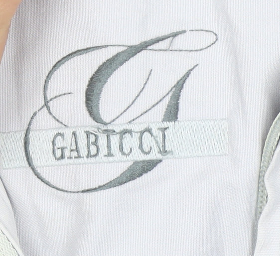 Gabicci Men's Grey Basic Jacket - S, Full Zip, Casual
