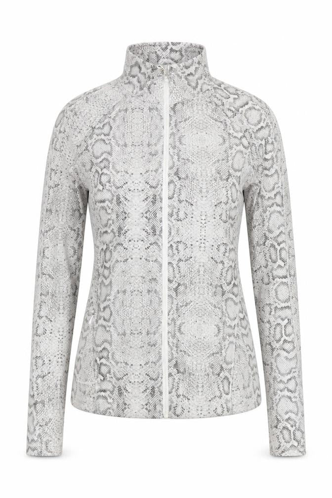 Lorna Jane Women's Grey XS Full Zip Sweatshirt, Activewear