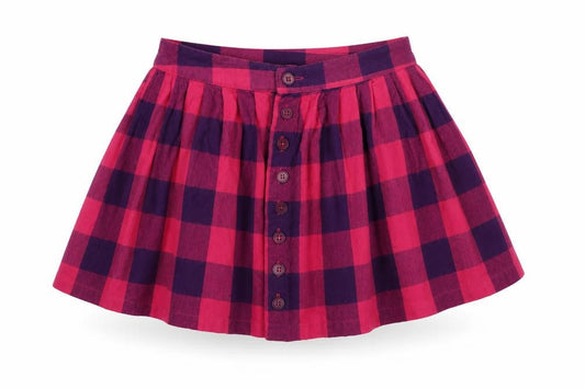 Topshop Women's Multicoloured Mini Check Skirt Size 10