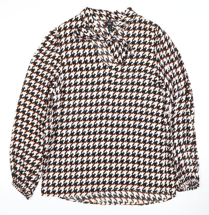 River Island Women's Multicoloured Blouse Size 10
