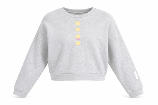 Zara Women's Grey Pullover Sweatshirt, Size S