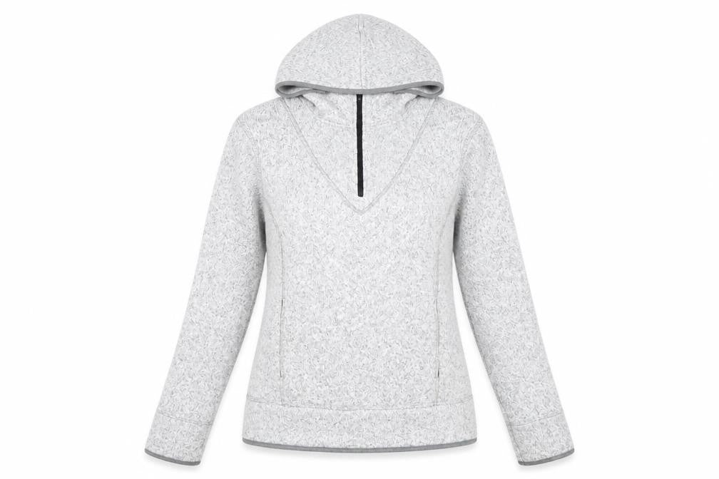Next Women's Grey Pullover Hoodie - UK 14, Polyester