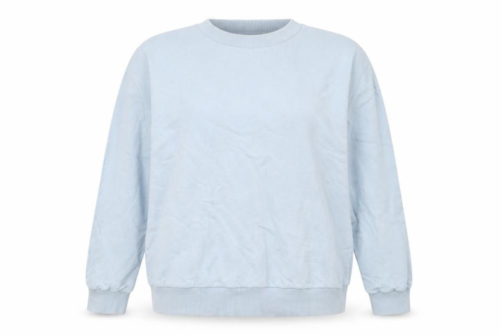 Collusion Blue Crew Neck Sweatshirt M Unisex