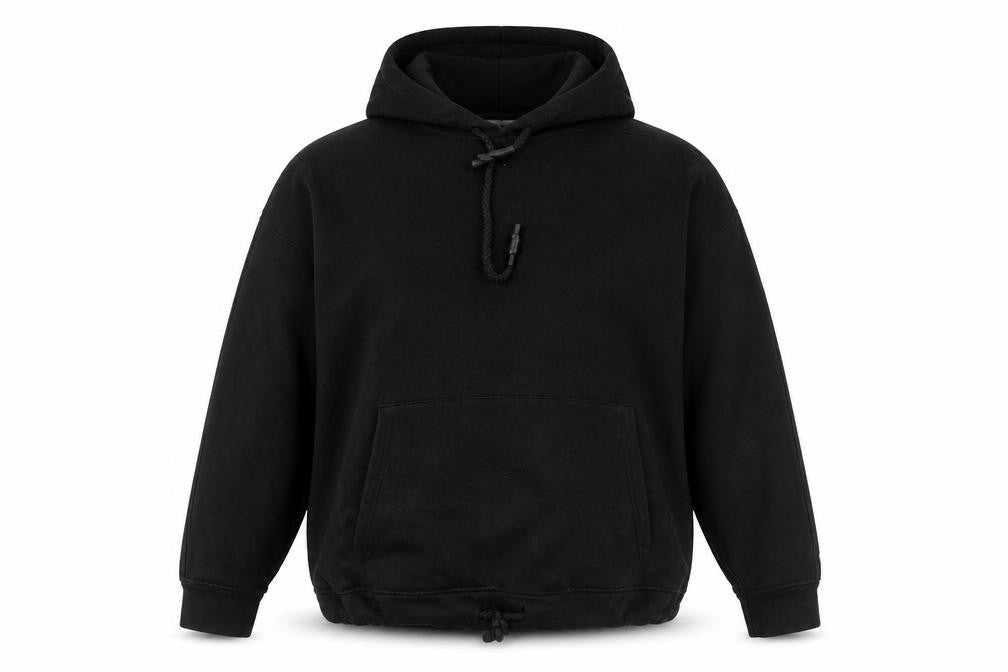 Zara Women's Black Pullover Hoodie M