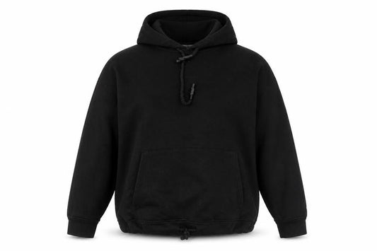 Zara Women's Black Pullover Hoodie M