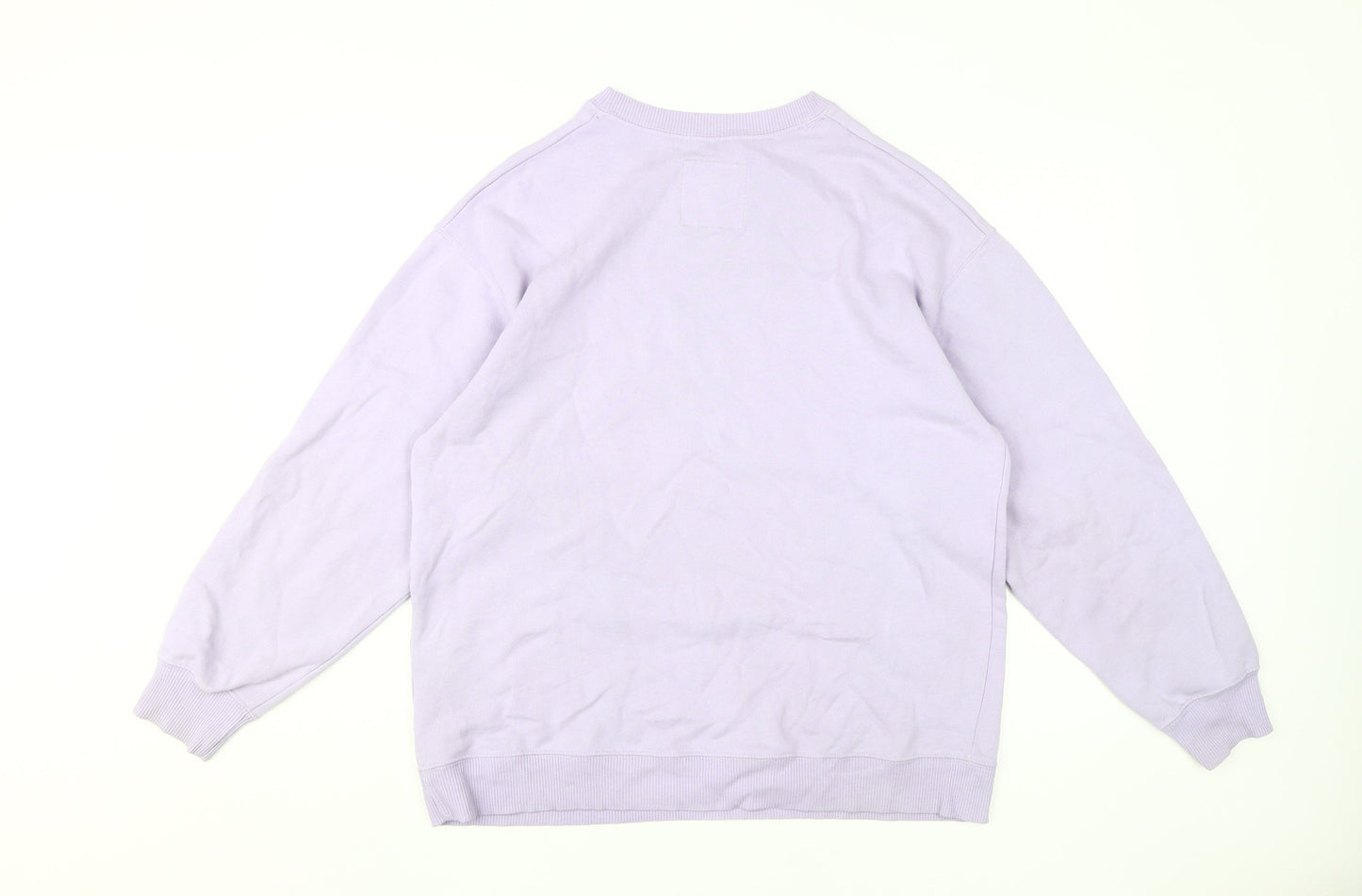 Hollister Men’s Purple Graphic Pullover Sweatshirt S