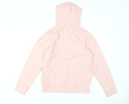 Jack & Jones Women's Pink Pullover Hoodie, Small