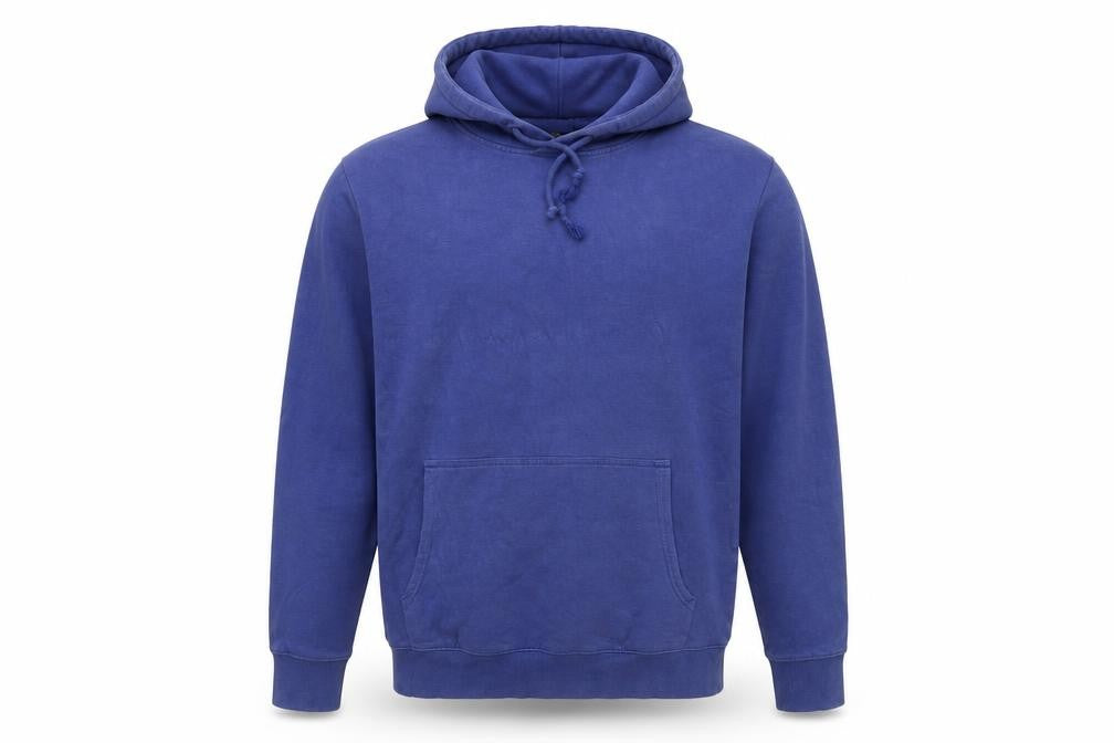 New Look Men's Blue Hoodie Medium Pullover