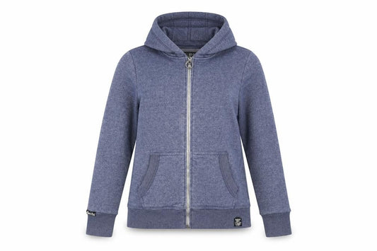 Superdry Women's Blue Full Zip Hoodie, Size M