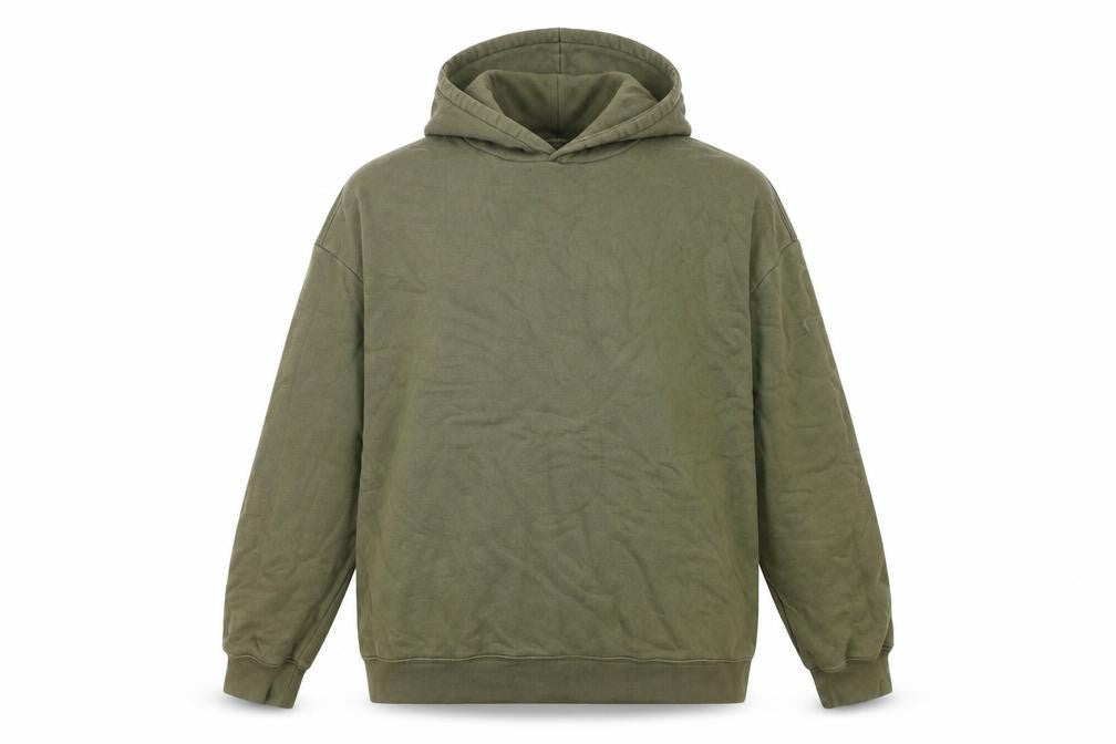Ninety Percent Men's Green XL Pullover Hoodie