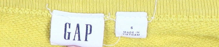 GAP Women's Yellow Pullover Sweatshirt, Size S