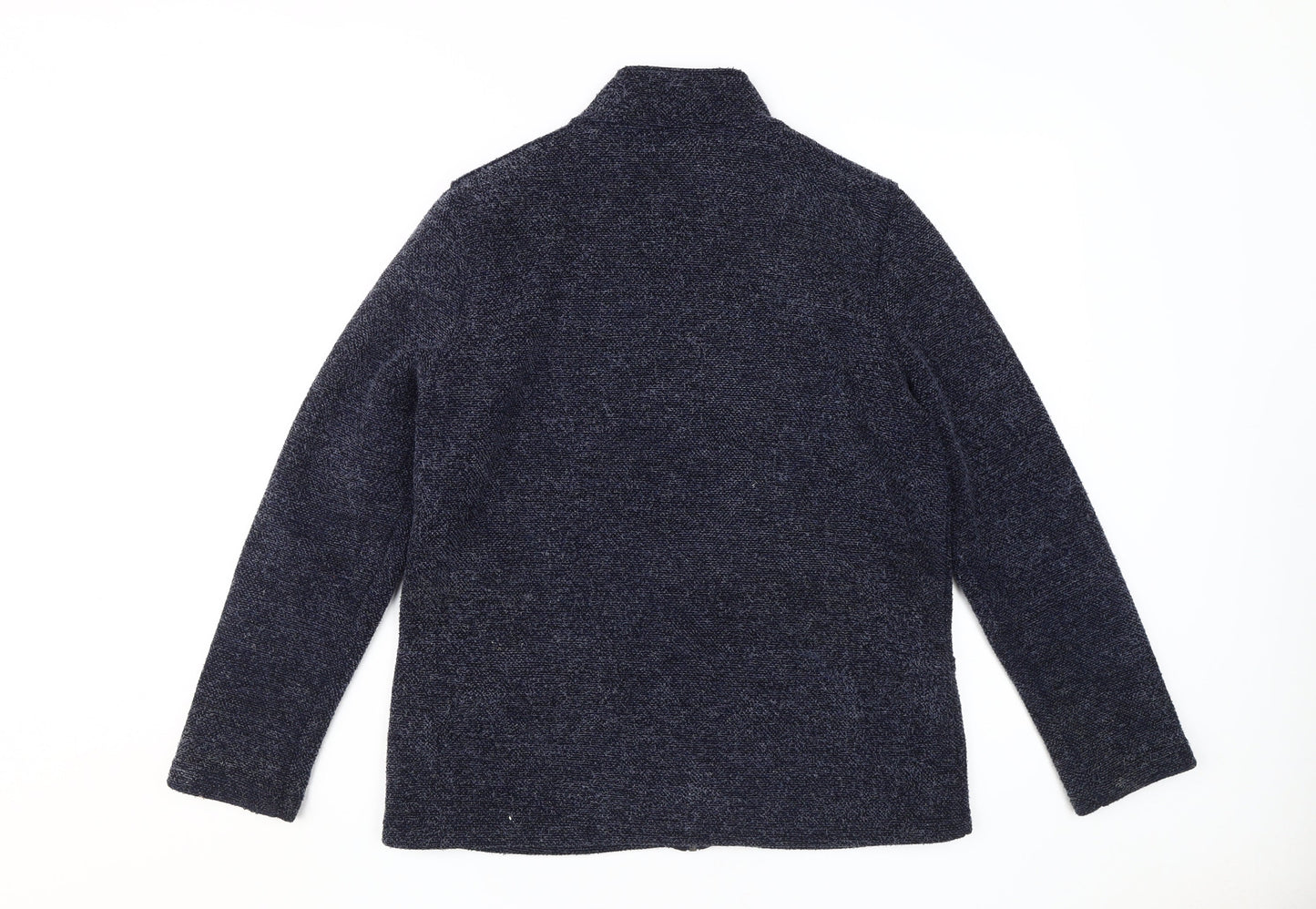Marks and Spencer Women's Navy Tweed Jacket Size 10
