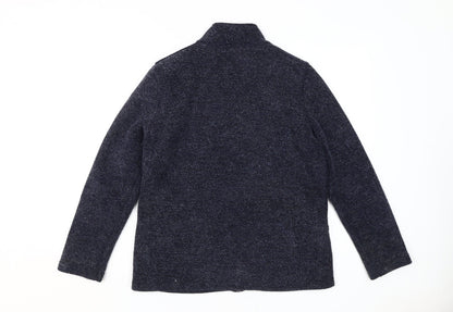 Marks & Spencer Women's Navy Tweed Jacket Size 10