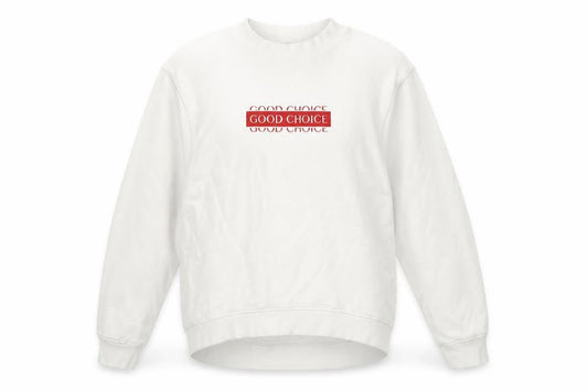 Monki Women's White Sweatshirt XS Graphic Print