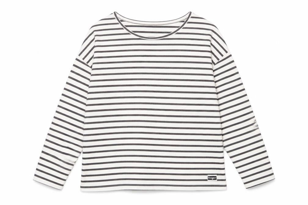 Superdry Women's Striped Long Sleeve T-Shirt Size 10