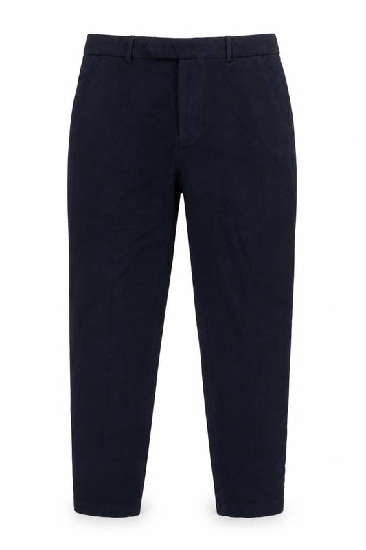 Front view of Jaeger Men's Blue Regular Trousers -, size 34