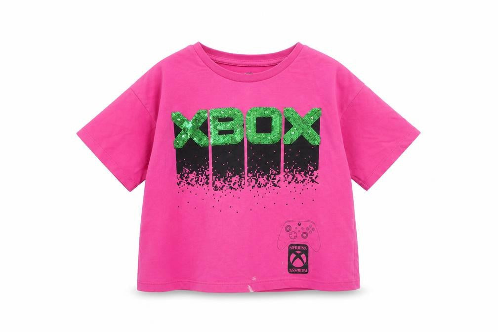 George Girls Pink Xbox Graphic T-Shirt 9-10 Years