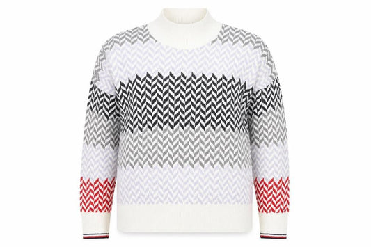 Tommy Hilfiger Women's XL Multicoloured Geometric Pullover