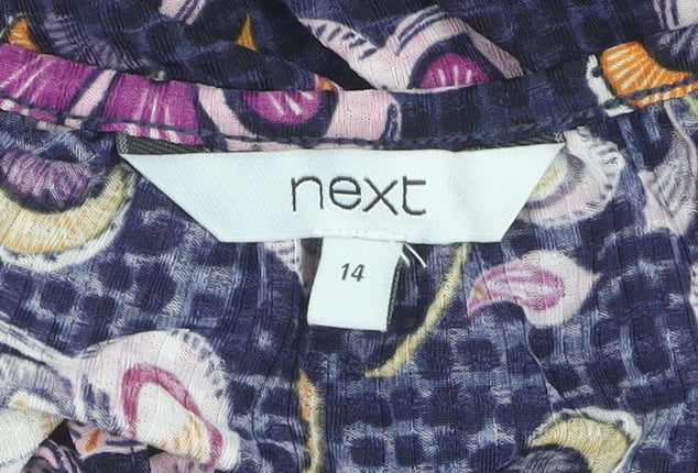 Next Women Multicoloured Floral Long Sleeve Top
