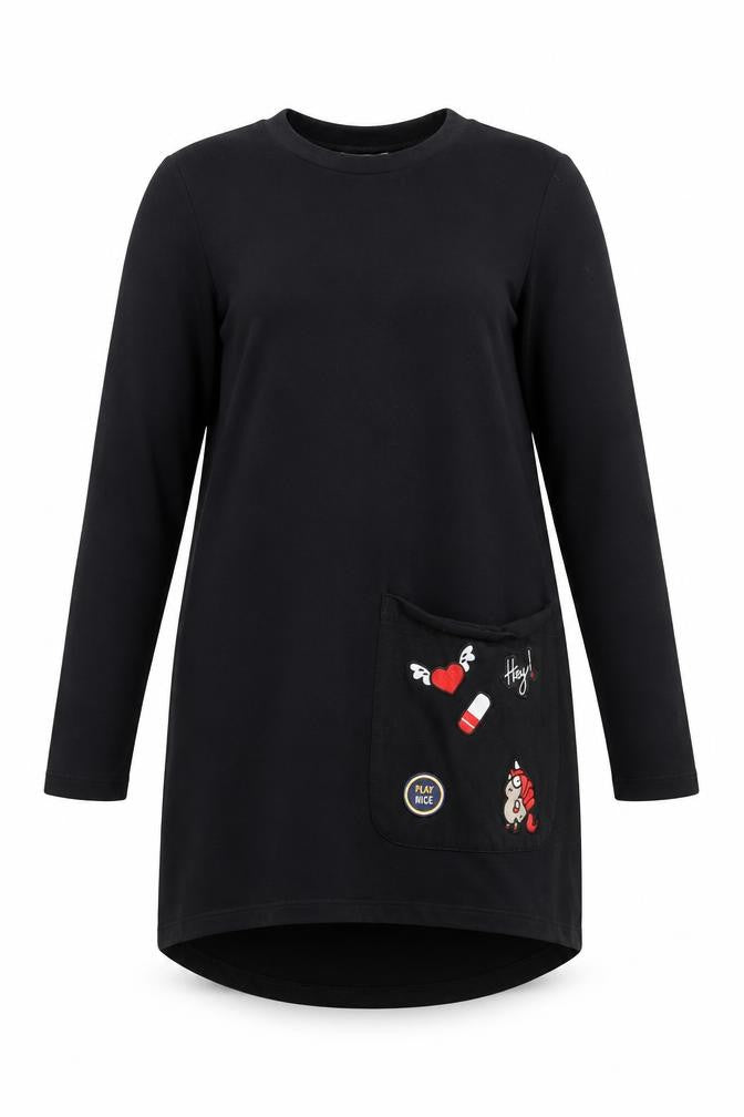Zara Women's Black Shirt Dress S - Casual Style