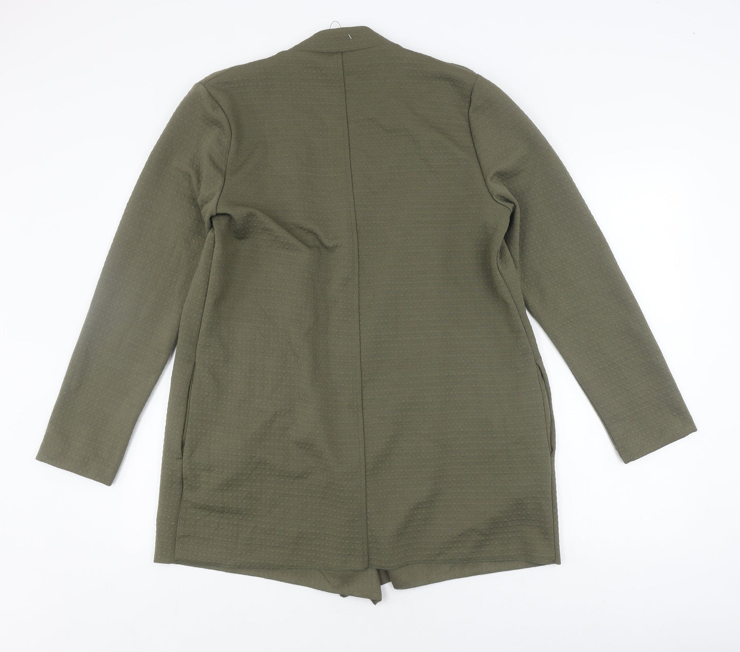 Marks and Spencer Women's Green Open Coatigan Size 14
