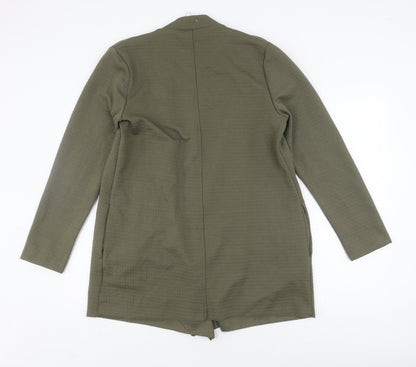 Marks & Spencer Women's Green Open Coatigan Size 14