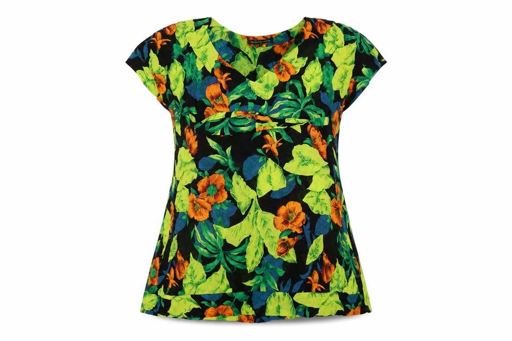 French Connection Women's Floral Tunic Blouse S