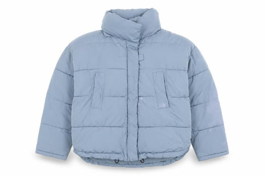Urban Outfitters Women's Blue Puffer Jacket M