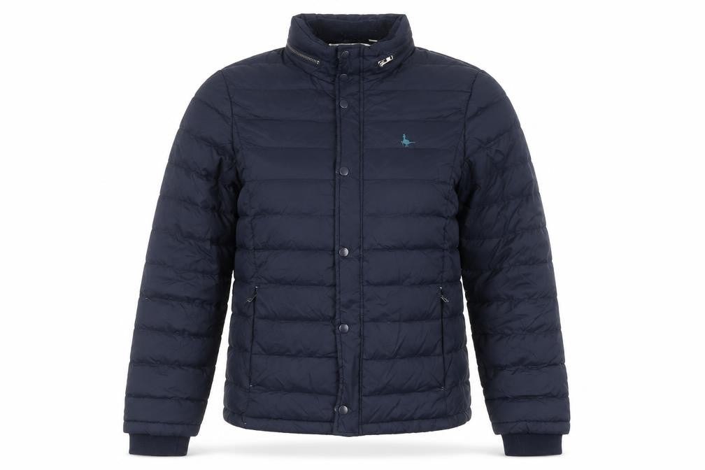 Jack Wills Unisex Blue Puffer Jacket M, Winter Ready
