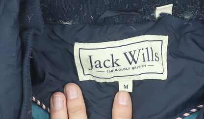 Jack Womens Wills Blue Puffer Jacket M, Winter Ready