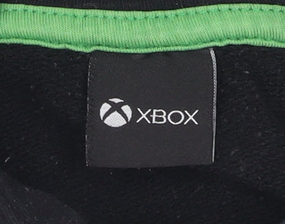 Additional view of XBOX boys’ black full zip hoodie - cotton blend, size unavailable
