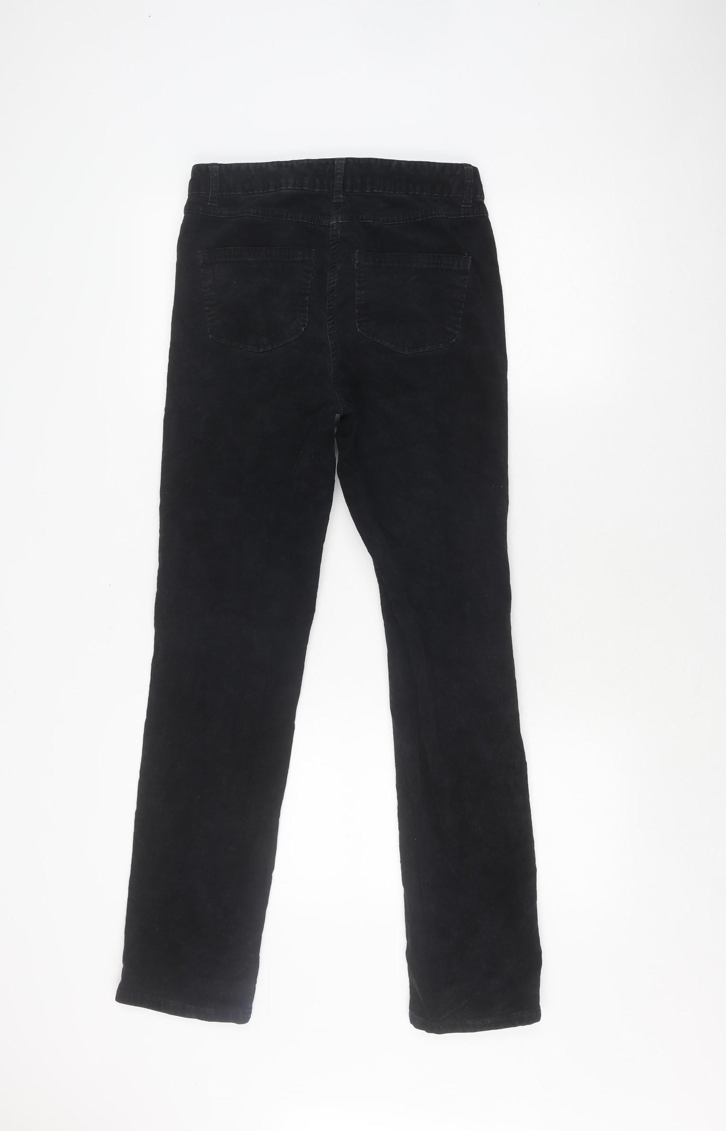 Marks & Spencer Women's Black Trousers - Size 8, Casual Wear
