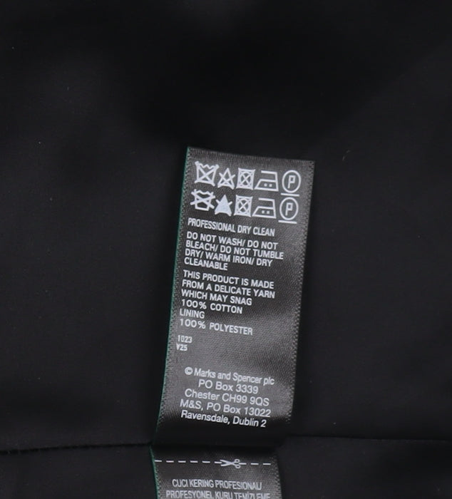 Marks and Spencer Women's Black Blazer Size 14