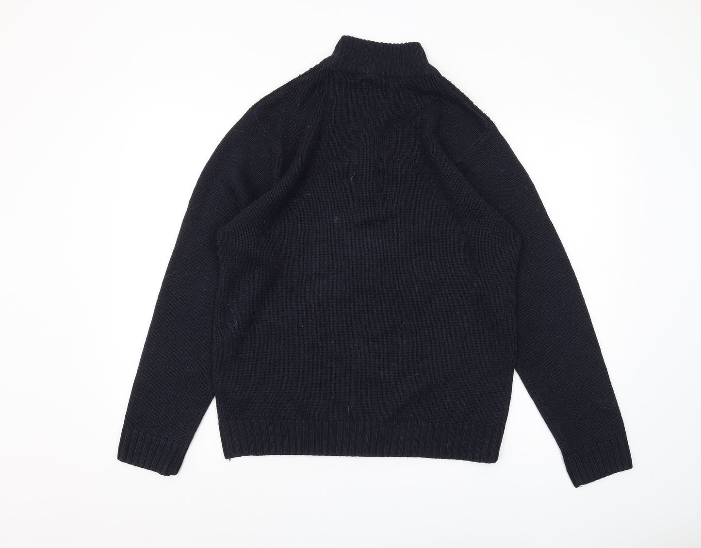 Pierre Cardin Men's Black Pullover Jumper Size L