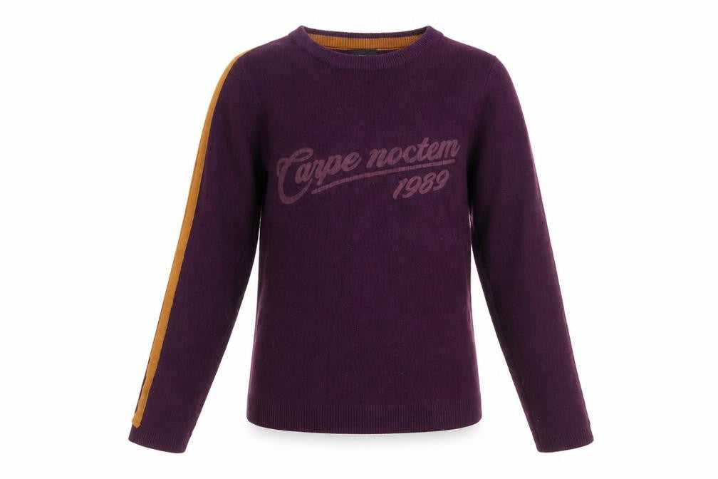 River Island Girls Purple Pullover Jumper 9-10 Years