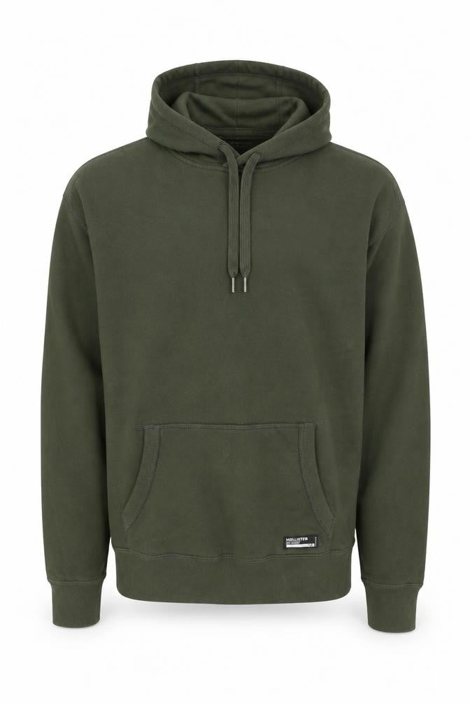 Hollister Men’s Green Pullover Hoodie M